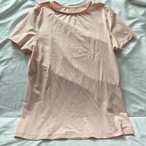 Nike Dri-FIT Running Workout T-Shirt Pink Women's Large
